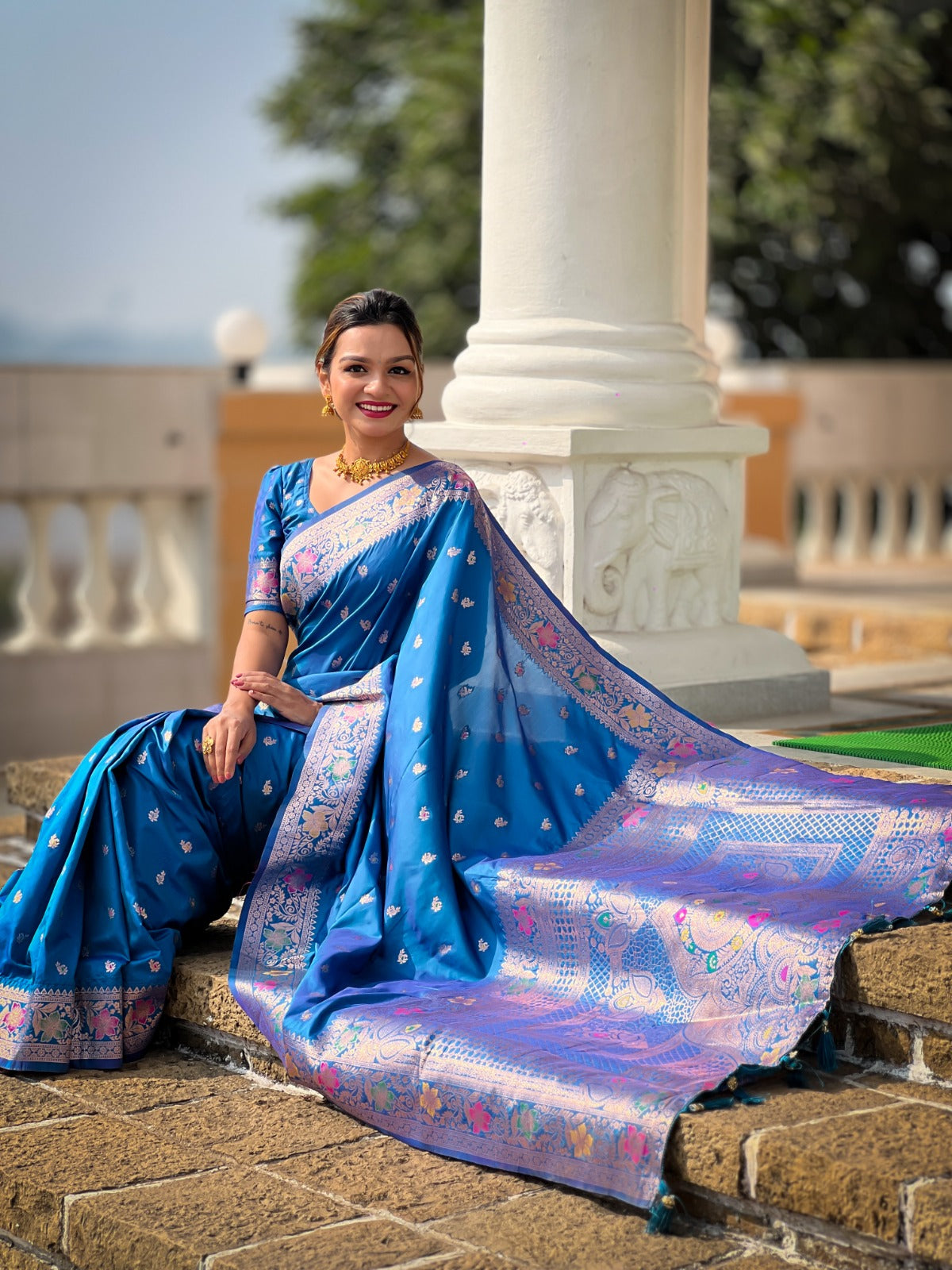 BANARASI - Blue